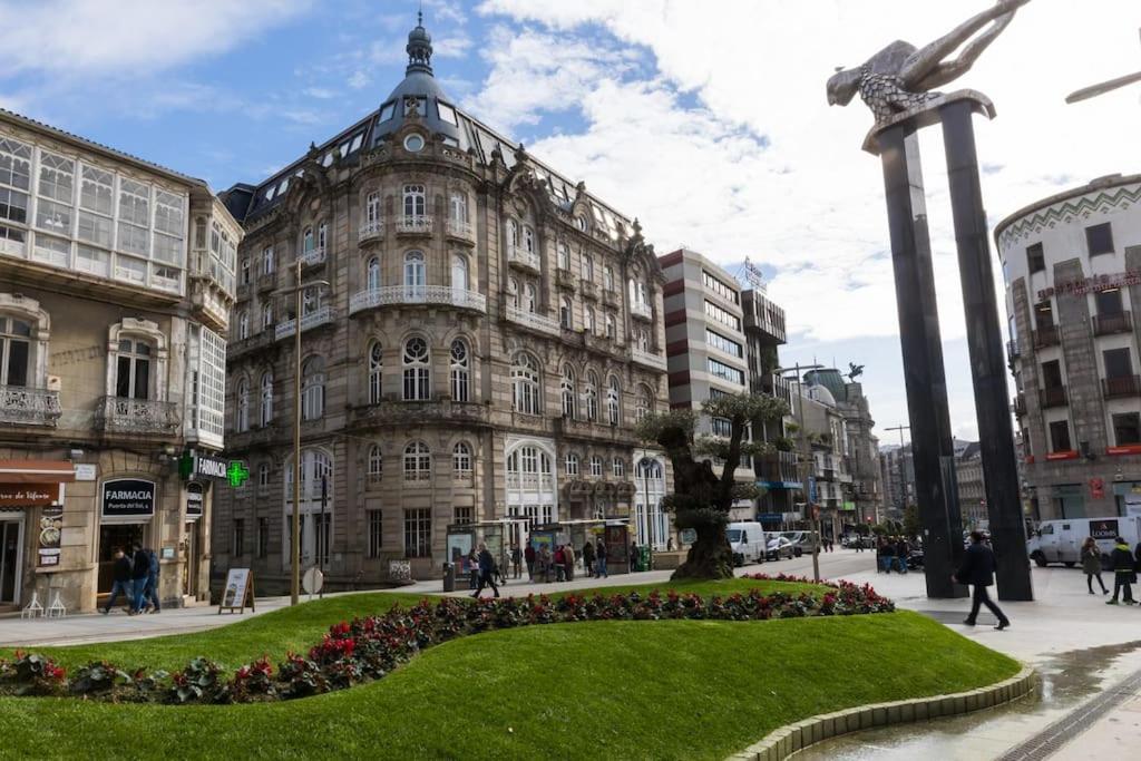 Centrico Duplex De Lujo En Vigo. Lejlighed Eksteriør billede